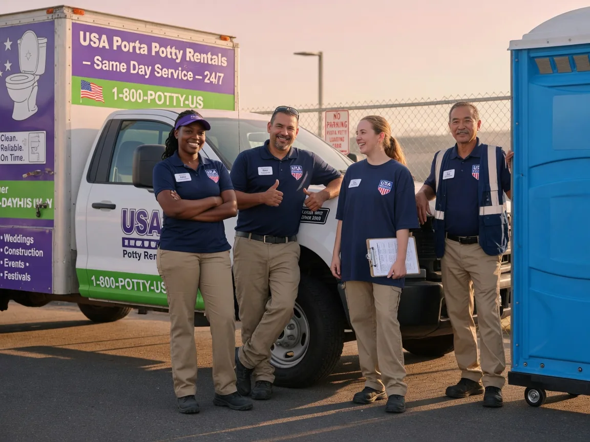 Porta Potty Rental company in Klamath, CA